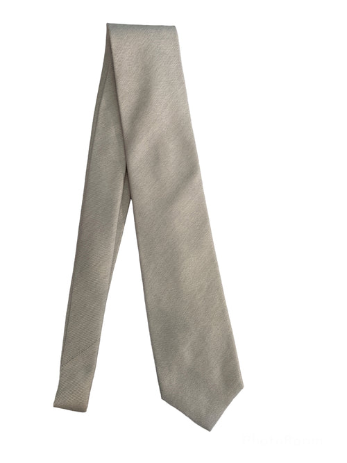 Barba cravatta 7 pieghe da uomo grigio