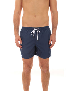 Barba boxer da mare da uomo blu