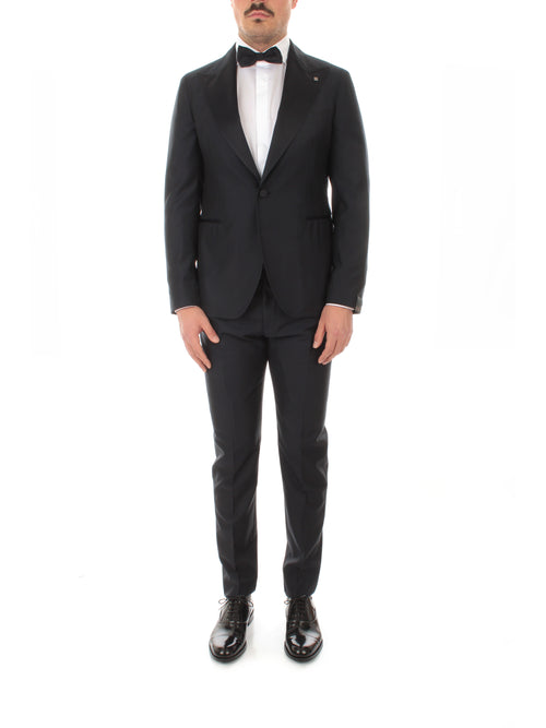 Tagliatore smoking da uomo blu