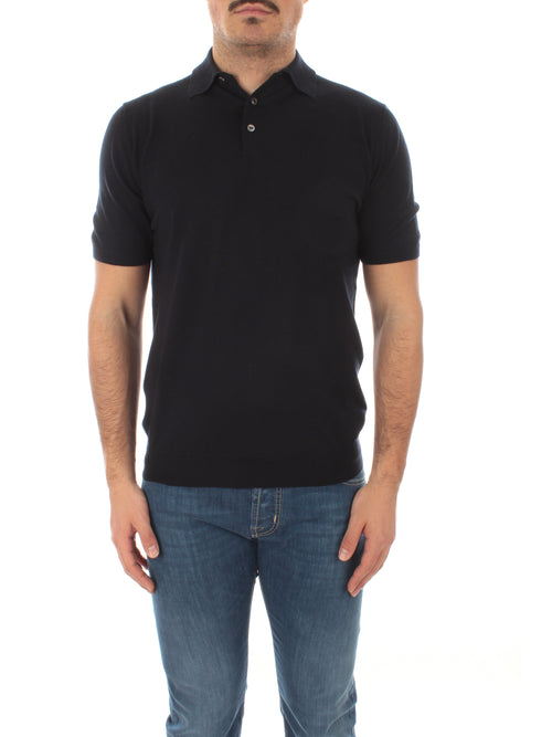 Mauro Ottaviani polo classica da uomo navy