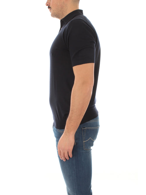 Mauro Ottaviani polo classica da uomo navy