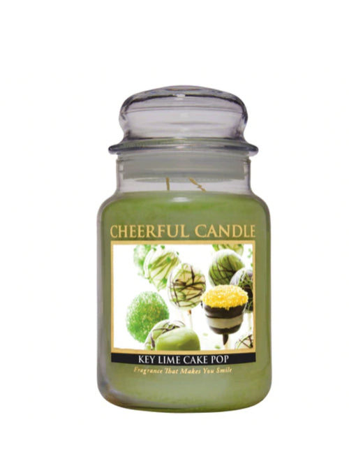 Cheerful Candle KEY LIME CAKE POP 24oz