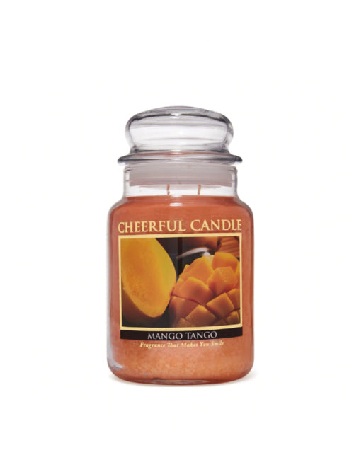 CHEERFUL CANDLE MANGO TANGO 24OZ