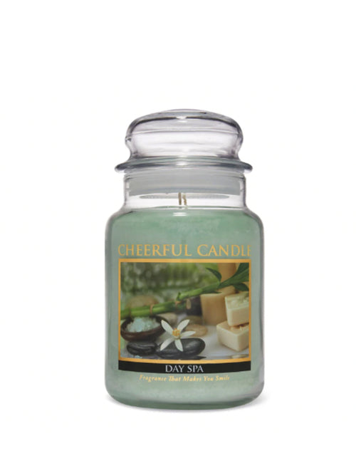 CHEERFUL CANDLE DAY SPA 24 OZ