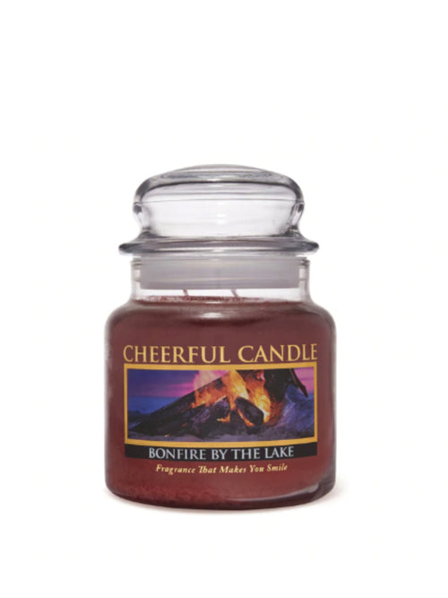 CHEERFUL CANDLE BONFIRE BY THE LAKE 16 OZ