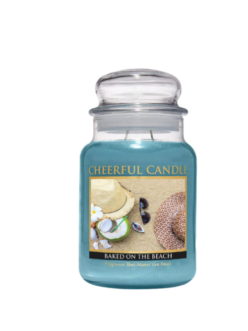 CHEERFUL CANDLE BAKED ON THE BEACH 24 OZ