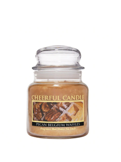 CHEERFUL CANDLE PECAN BELGIUM WAFFLES 16 OZ