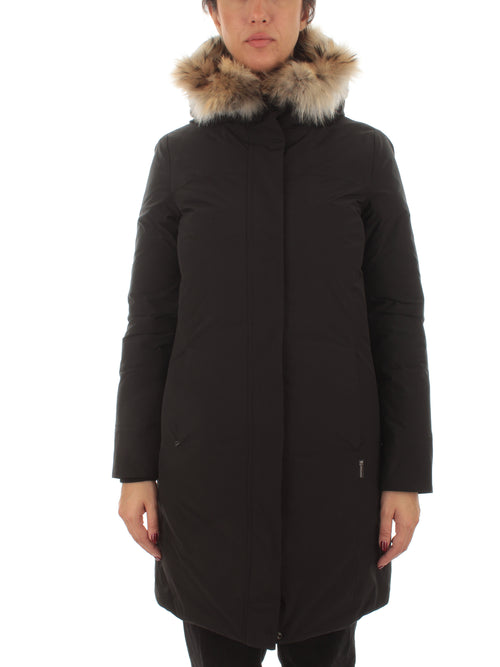 Woolrich cappotto Luxury Boulder Parka in Urban Touch da donna black
