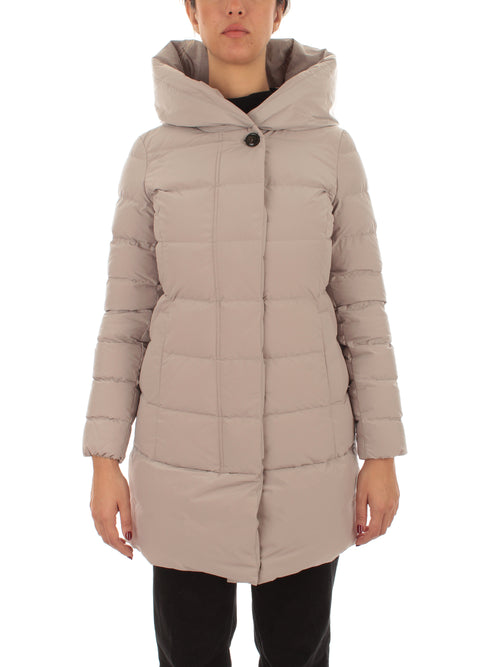 Woolrich Puffy Prescott Parka in Urban Touch da donna light taupe