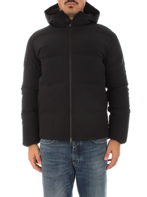 Herno bomber Laminar cut deep da uomo blu scuro