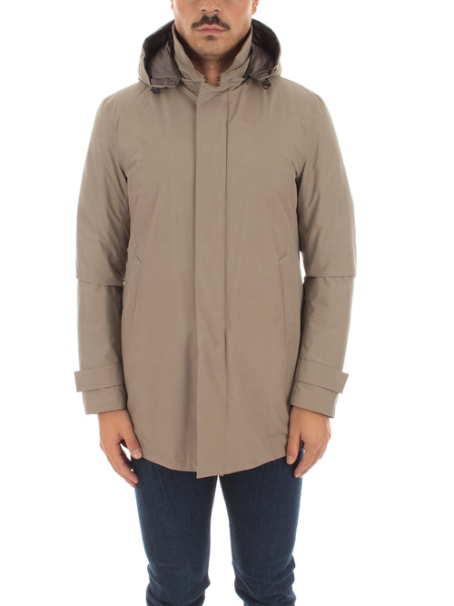 Herno Carcoat Laminar in Gore-Tex da uomo tortora chiaro