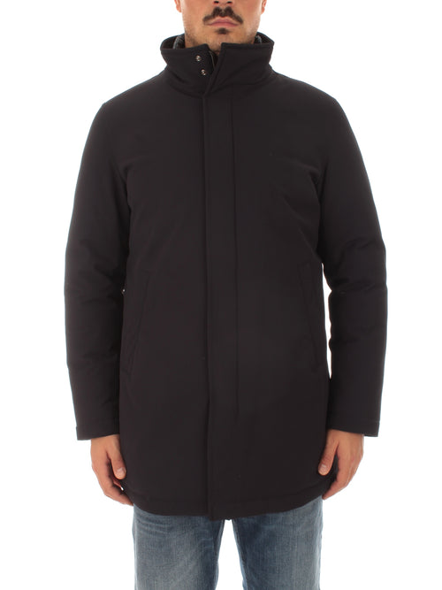 Herno cappotto in New Business e Nylon Ultralight da uomo blu