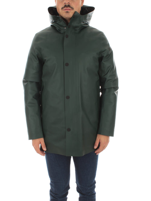 RRD-Roberto Ricci Designs JKT RUBBER DOUBLE PARKA verde pino da uomo,WES007