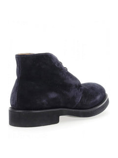 Mille885 Sahara polacchina scamosciata da uomo blu navy
