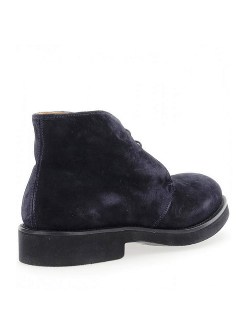 Mille885 Sahara polacchina scamosciata da uomo blu navy