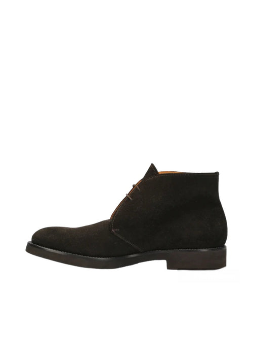 Mille885 Sahara polacchina scamosciata da uomo mocca