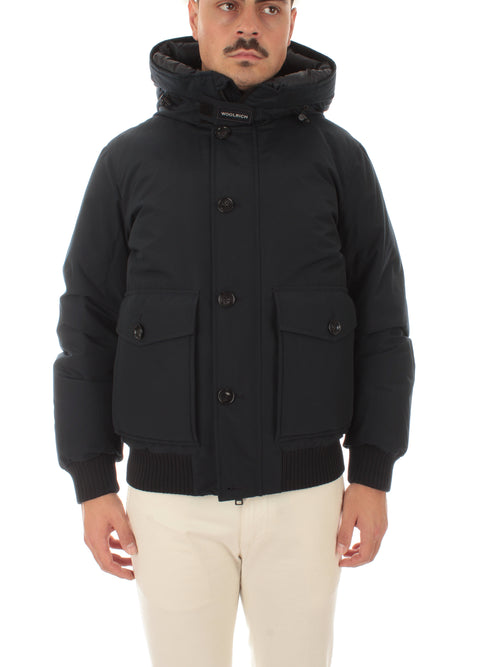 Woolrich Polar Bomber da uomo melton blue