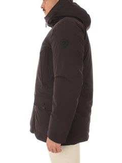 Woolrich Arctic Parka in nylon elasticizzato da uomo black