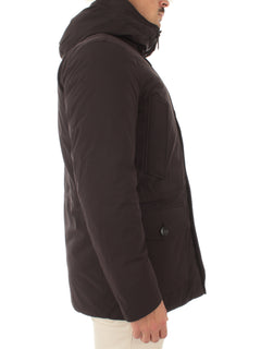 Woolrich Arctic Parka in nylon elasticizzato da uomo black