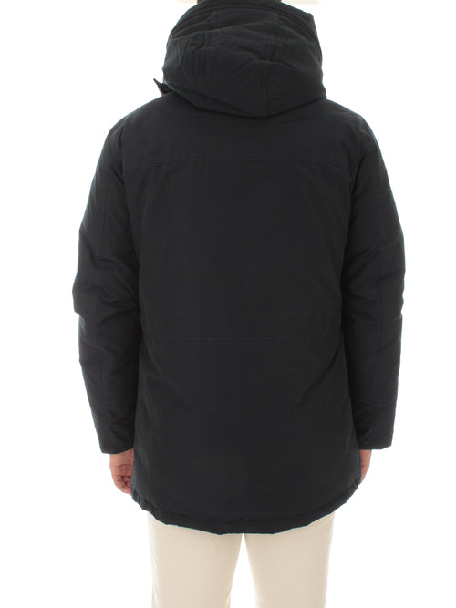 Woolrich Arctic Parka Evolution in Ramar Cloth da uomo melton blue