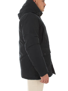 Woolrich Arctic Parka Evolution in Ramar Cloth da uomo melton blue