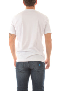 Mazzarelli PUGLIA T-shirt in cotone da uomo bianco