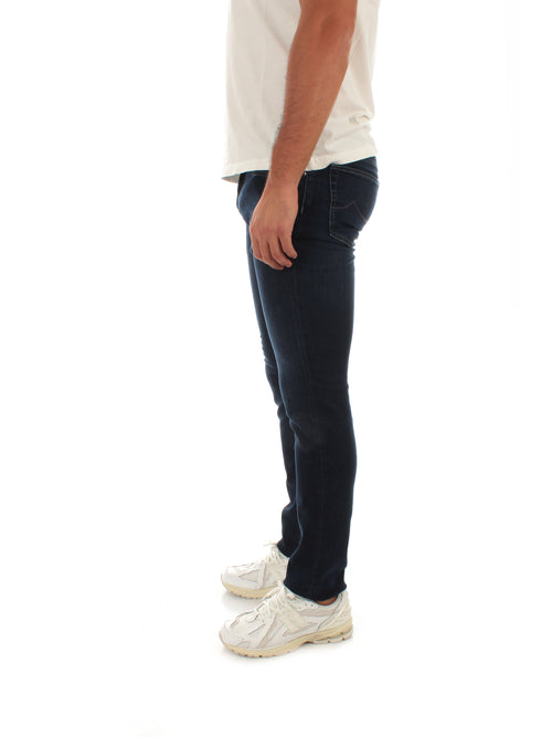 Jacob Cohen Nick jeans slim fit in cotone stretch da uomo blu