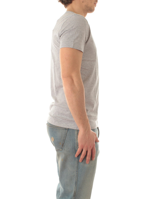 Lacoste T-shirt girocollo da uomo gris chine