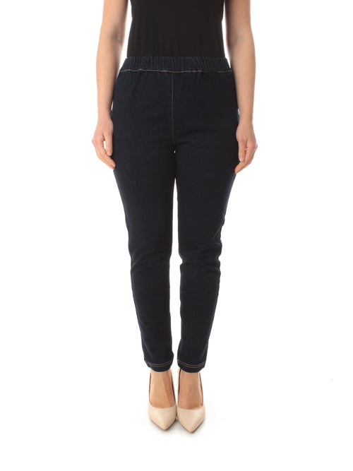 Persona by Marina Rinaldi Parsec jeans skinny da donna blu scuro