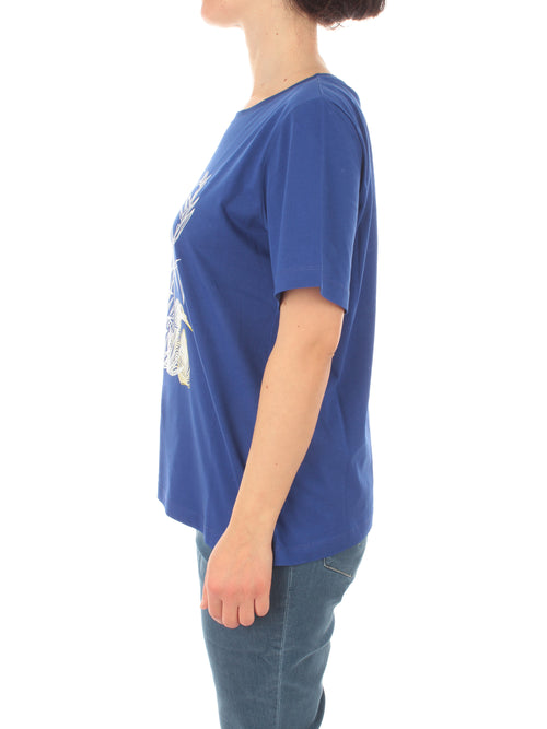 Persona By Marina Rinaldi ONORATA T-shirt da donna blu ceramica