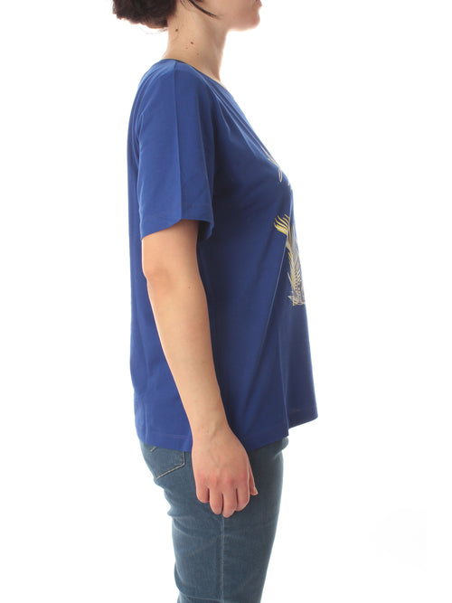 Persona By Marina Rinaldi ONORATA T-shirt da donna blu ceramica