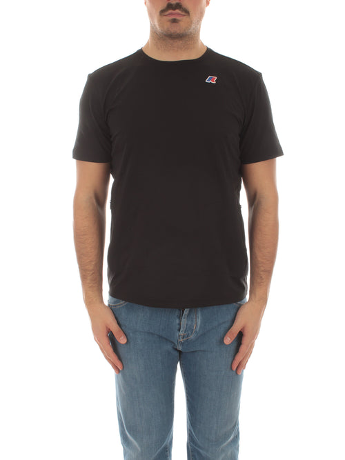 K-Way SERIL T-shirt impacchettabile da uomo black pure