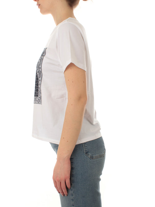 Emme Marella Olpe t-shirt in jersey da donna bianco/blu