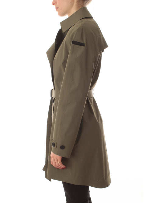 RRD-Roberto Ricci Designs TECH PACK TRENCH da donna verde salvia