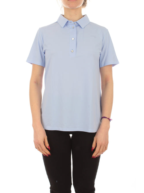 RRD-Roberto Ricci Designs OXFORD POLO da donna celeste