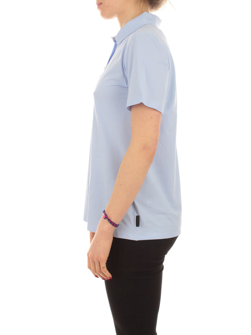 RRD-Roberto Ricci Designs OXFORD POLO da donna celeste