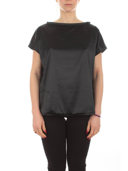 RRD-Roberto Ricci Designs LIGHT BLADE SQUARE T-shirt da donna nero