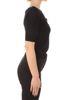Twinset Actitude maglia con fiocchi da donna nero