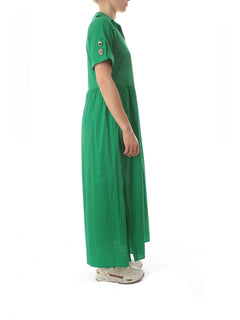 Tolerance abito lungo in cotone da donna verde