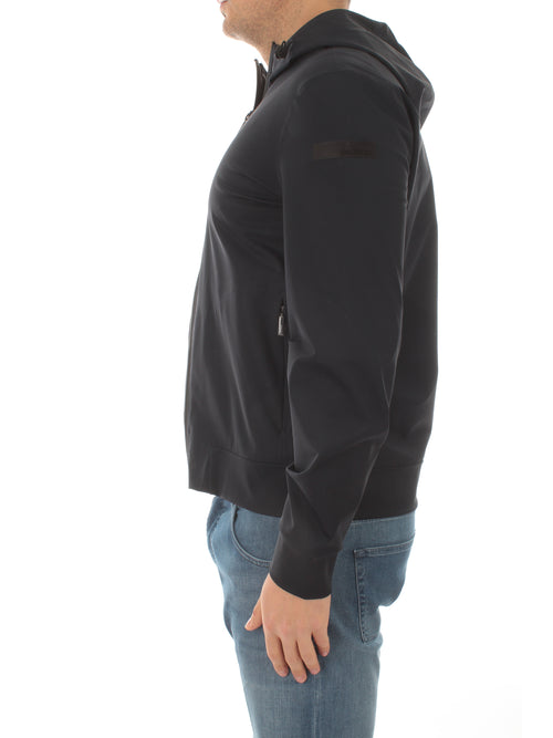 RRD-Roberto Ricci Designs SOFT SUMMER HOOD giacca da uomo blue black