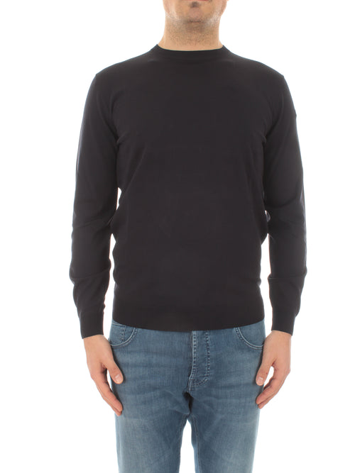 RRD-Roberto Ricci Designs MAXELL maglia girocollo da uomo blue black