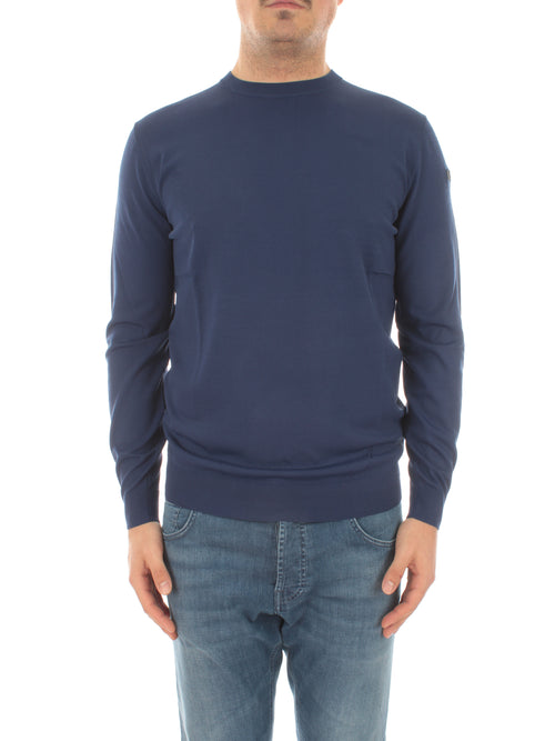 RRD-Roberto Ricci Designs MAXELL maglia girocollo da uomo blu new royal