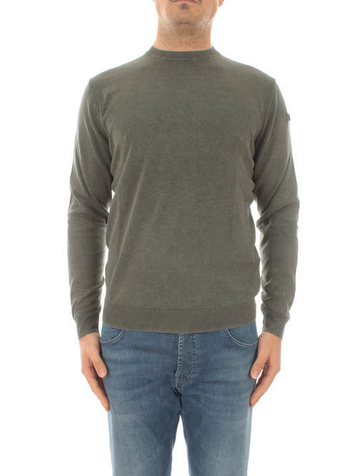 RRD-Roberto Ricci Designs techno wash maglia da uomo bosco