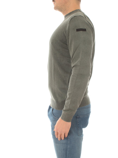 RRD-Roberto Ricci Designs techno wash maglia da uomo bosco