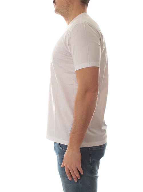 Paul & Shark T-shirt con ricamo da uomo bianco