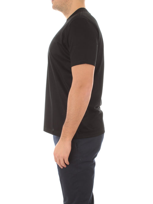 Paul & Shark T-shirt con ricamo da uomo nero