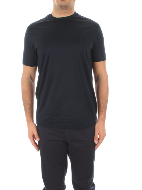 Paul & Shark T-shirt con ricamo da uomo blu