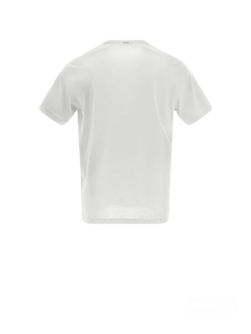 Herno t-shirt in jersey crepe da uomo bianco