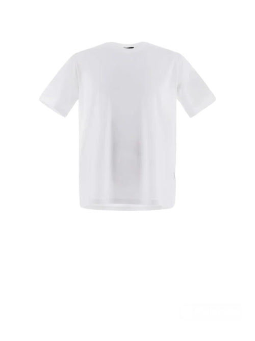 Herno t-shirt in superfine cotton stretch da uomo bianco