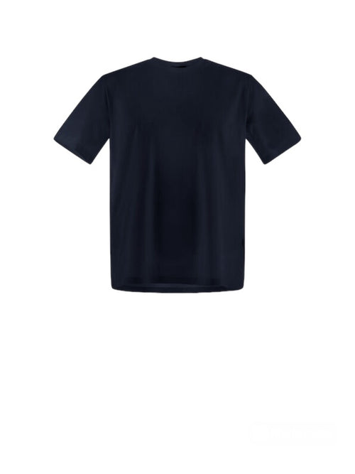 Herno t-shirt in superfine cotton stretch da uomo blu